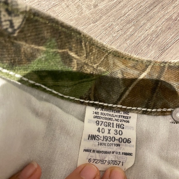 REAL TREE WRANGLER PANTS DOUBLE KNEE - Picture 6 of 6